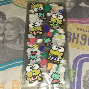 New 1995 Keroppi Sanrio 10 Cello Bags  Vintage 90s Party Bag